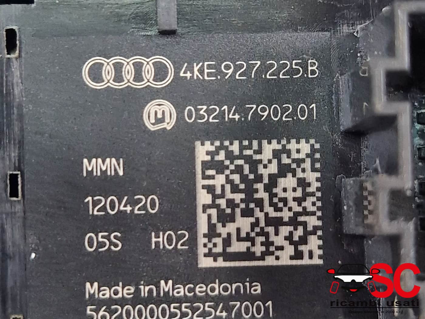PULSANTE FRENO DI STAZIONAMENTO AUDI A3 Sportback (8YA) 4KE927225B (19>)