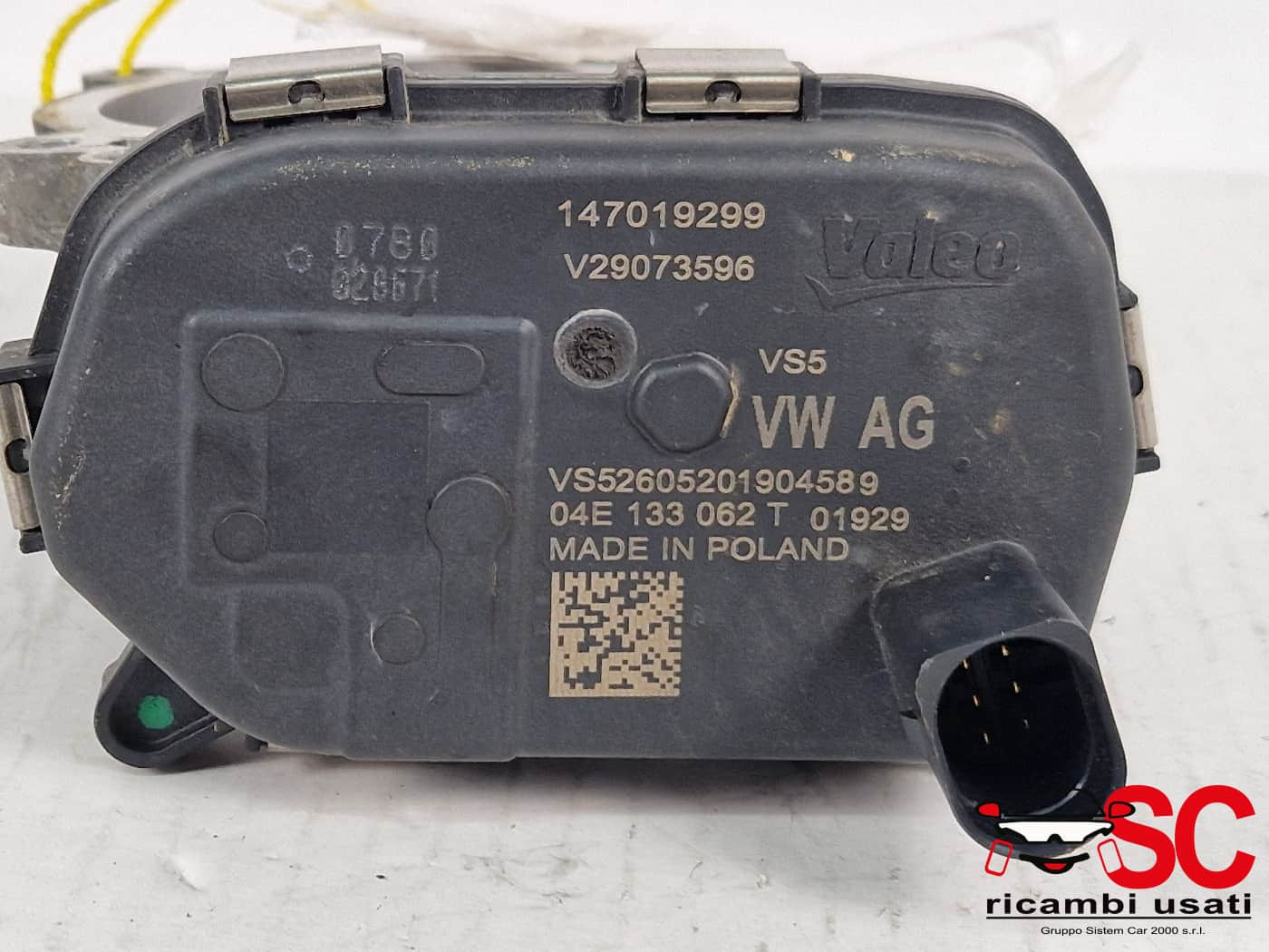04E133062T CORPO FARFALLATO AUDI A3 Sportback (8YA) benzina