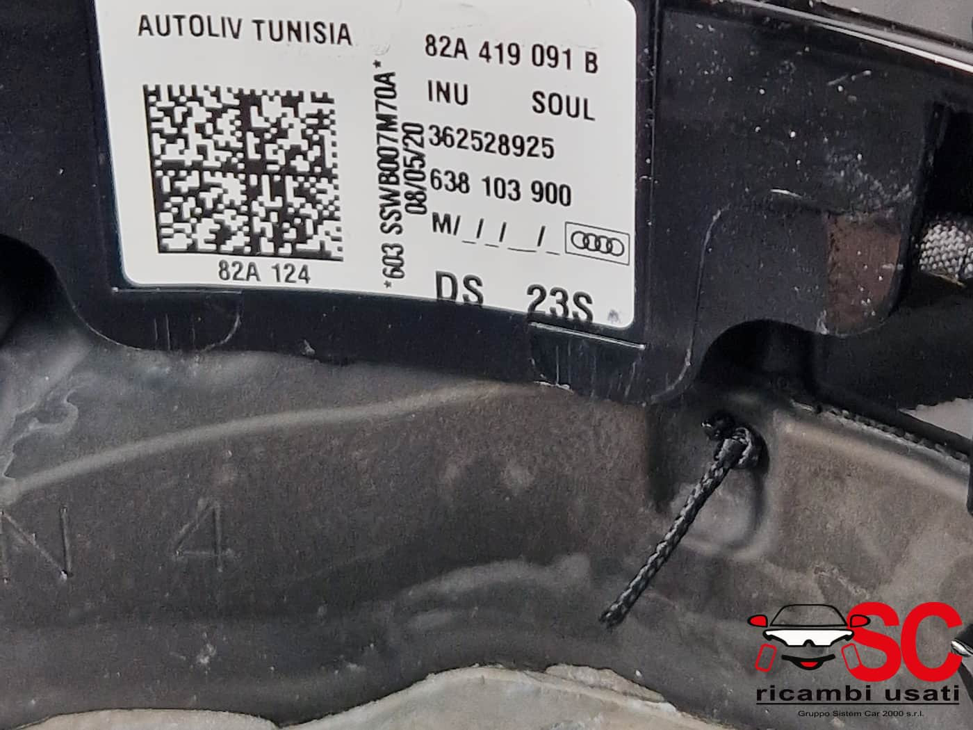 VOLANTE AUDI A3 Sportback (8YA) 82A419091B (19>)