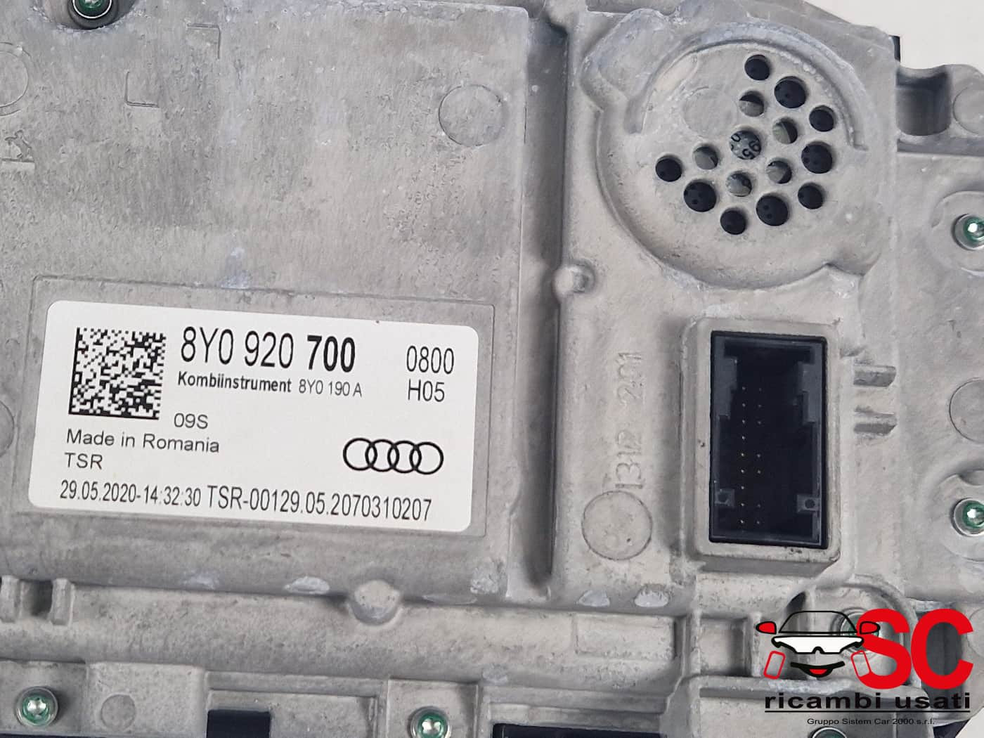 QUADRO STRUMENTI AUDI A3 Sportback (8YA) 8Y0920700 (19>)