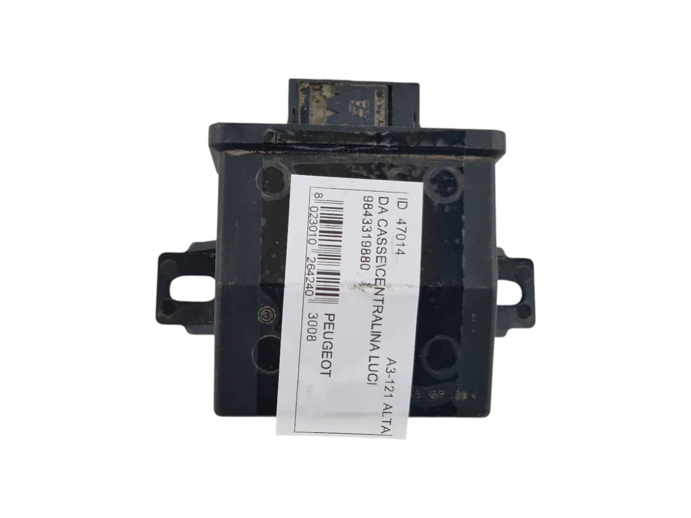 CENTRALINA LUCI PEUGEOT 3008 Serie 9843319880 (24>)