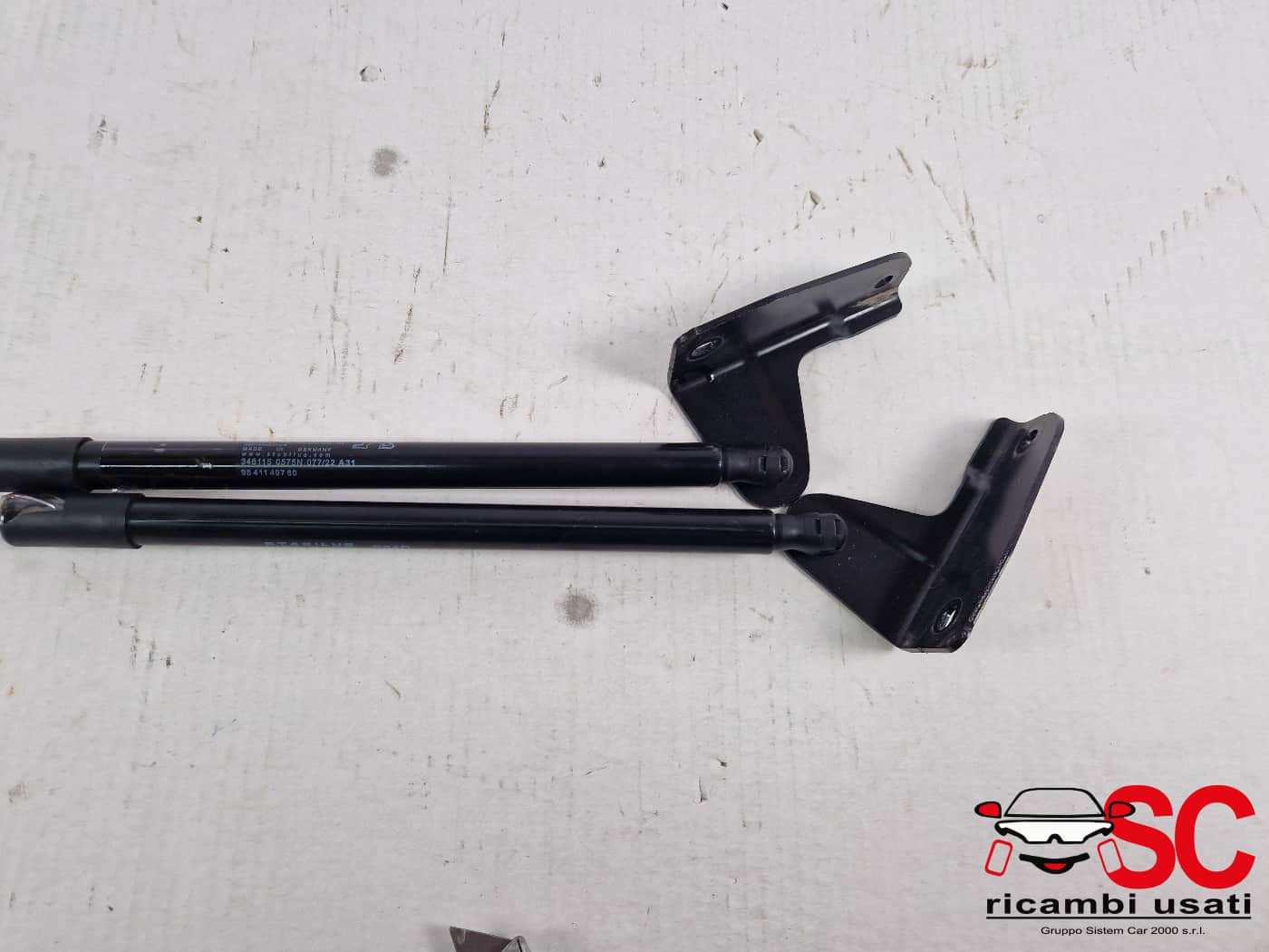 PISTONCINI COFANO POST. PEUGEOT 3008 Serie 9841149780 (24>)