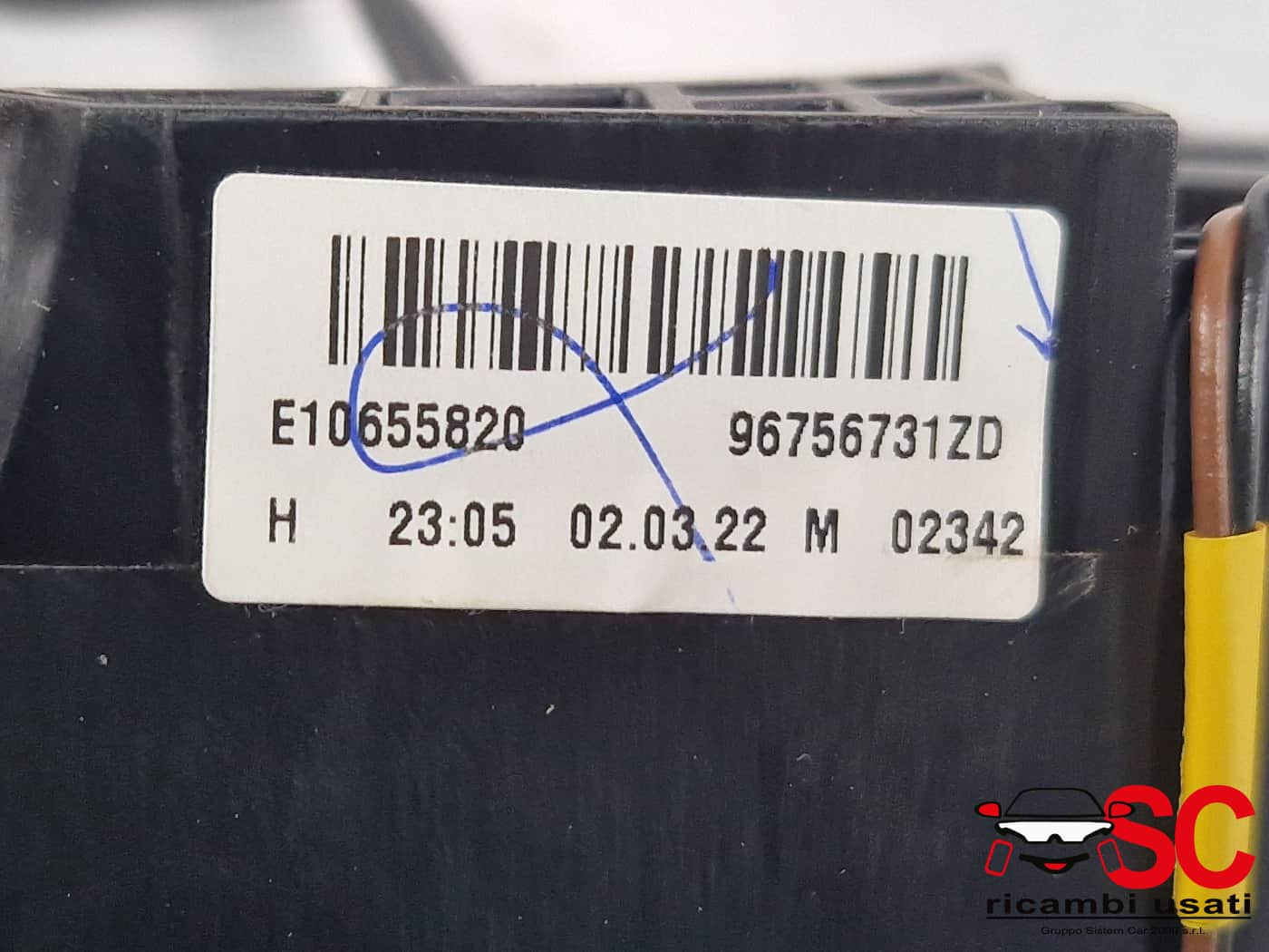 COMANDI CAMBIO AL VOLANTE PEUGEOT 3008 Serie 96756731ZD diesel (24>)