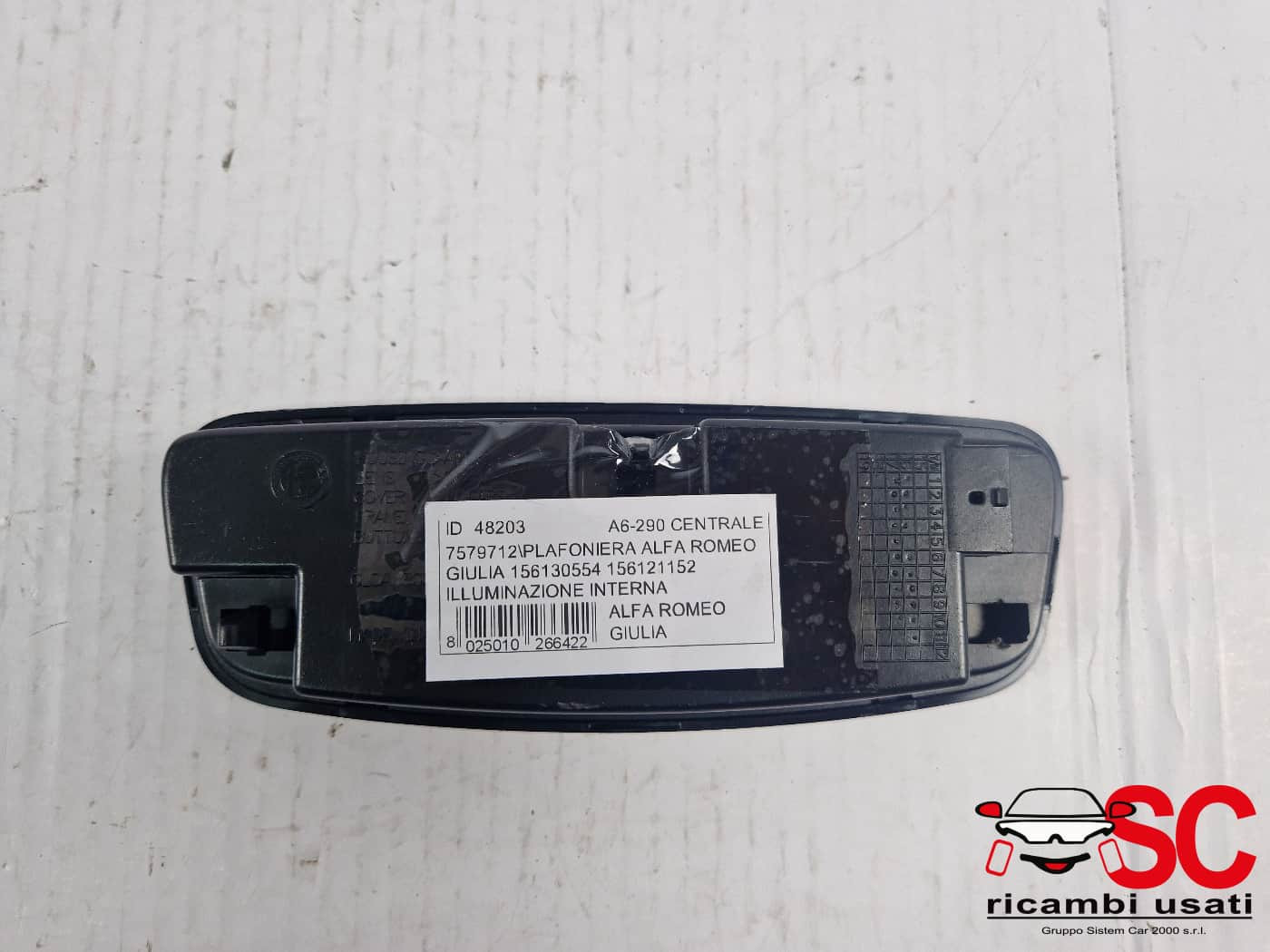 PLAFONIERA ALFA ROMEO Giulia Serie (952_) 156130554 (16>)