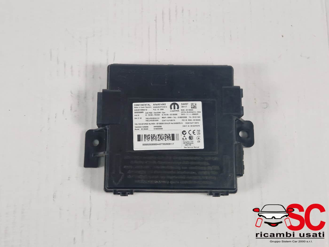 50535089 CENTRALINA KEYLESS ALFA ROMEO Giulia Serie (952_) diesel