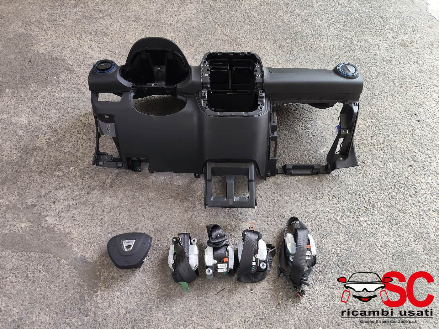KIT AIRBAG SEMICOMPLETO DACIA Spring Serie elettrica (20>)