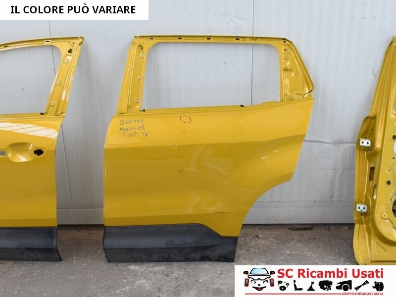 PORTIERA POSTERIORE SINISTRA JEEP Avenger Serie 52169953 (22>)