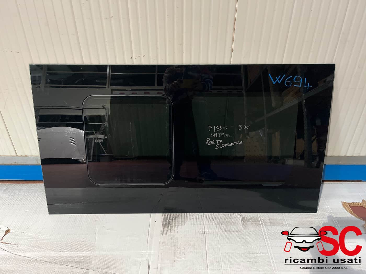VETRO FISSO POSTERIORE SX CITROEN Jumper Serie 8569HT (14>)