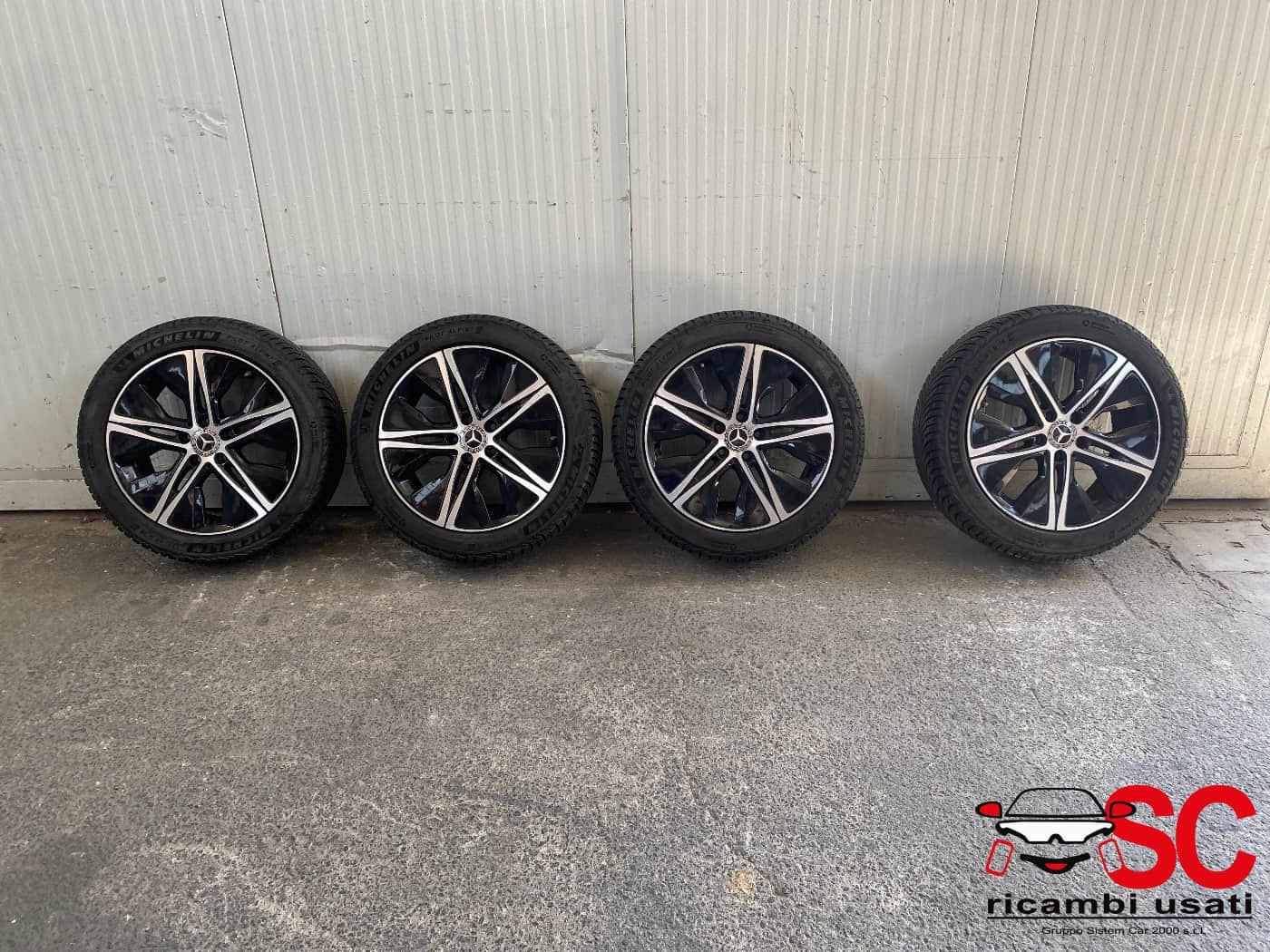 4 CERCHI IN LEGA MERCEDES Classe A Serie (W177) A1774010500 (18>)