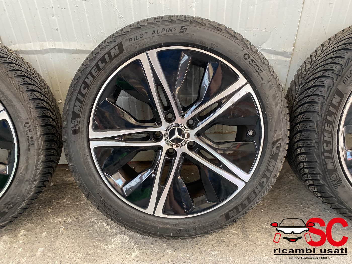 4 CERCHI IN LEGA MERCEDES Classe A Serie (W177) A1774010500 (18>)