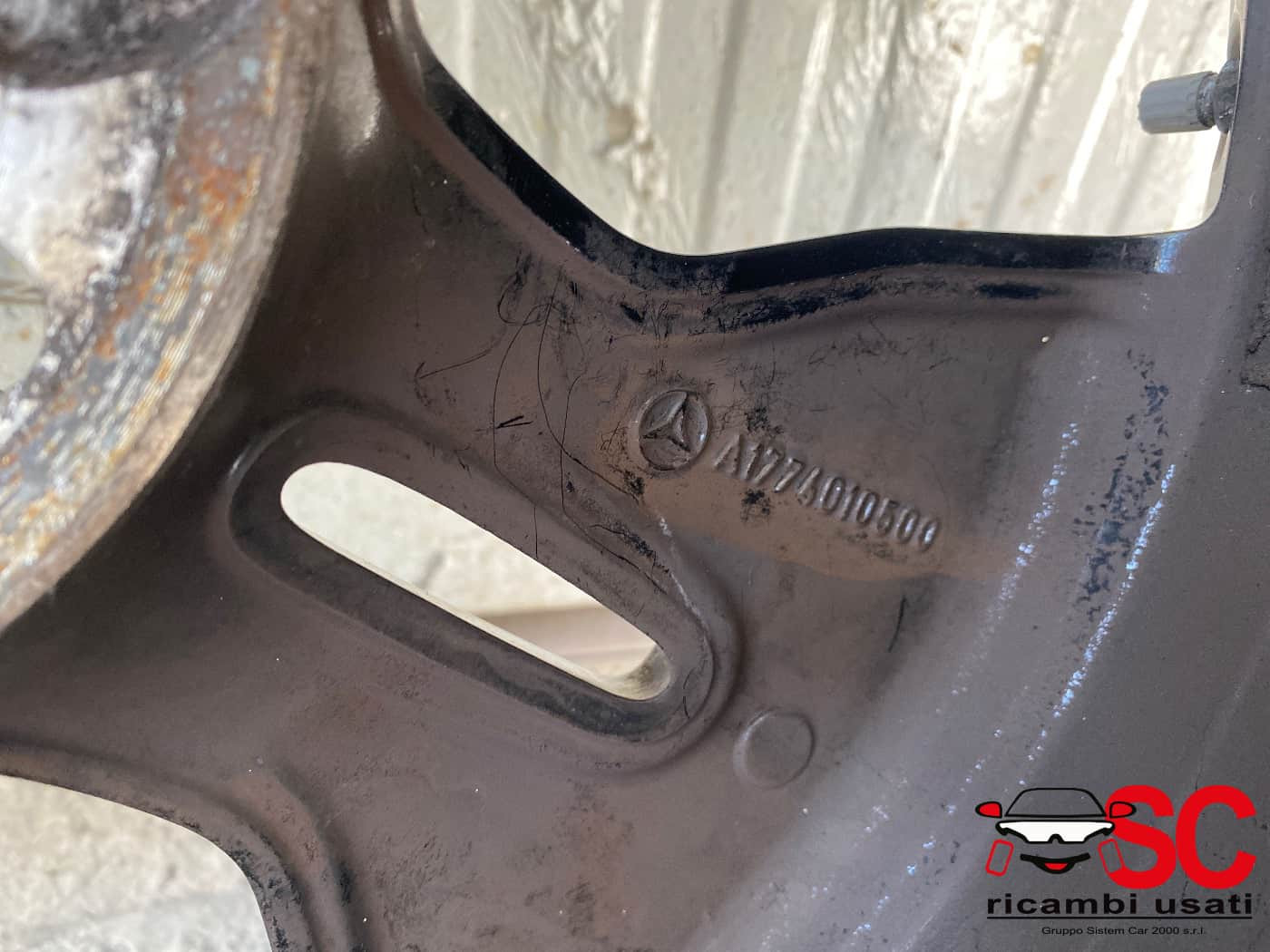 4 CERCHI IN LEGA MERCEDES Classe A Serie (W177) A1774010500 (18>)