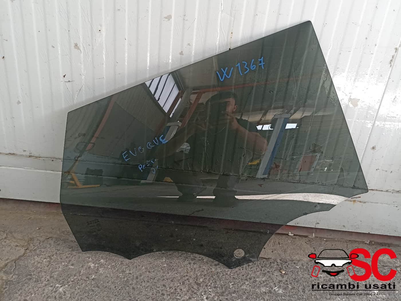 VETRO SCENDENTE POSTERIORE DESTRO LAND ROVER Range Rover Evoque 1° Serie (11>)
