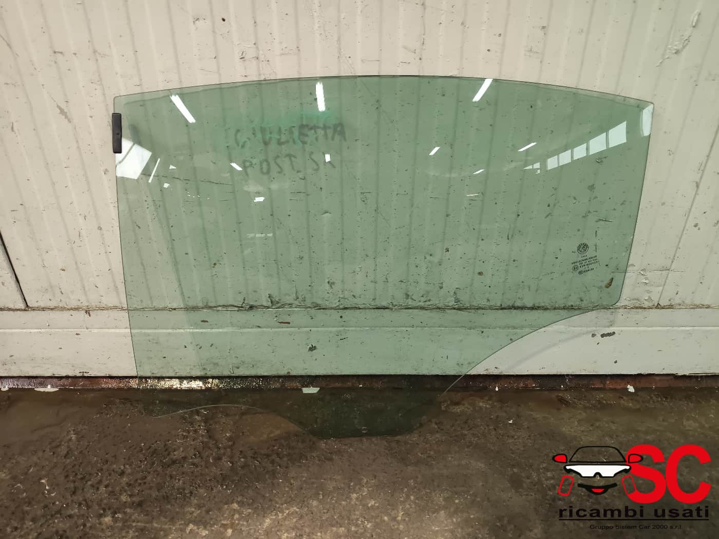 VETRO SCENDENTE POSTERIORE SINISTRO ALFA ROMEO Giulietta Serie (940_) (13>)