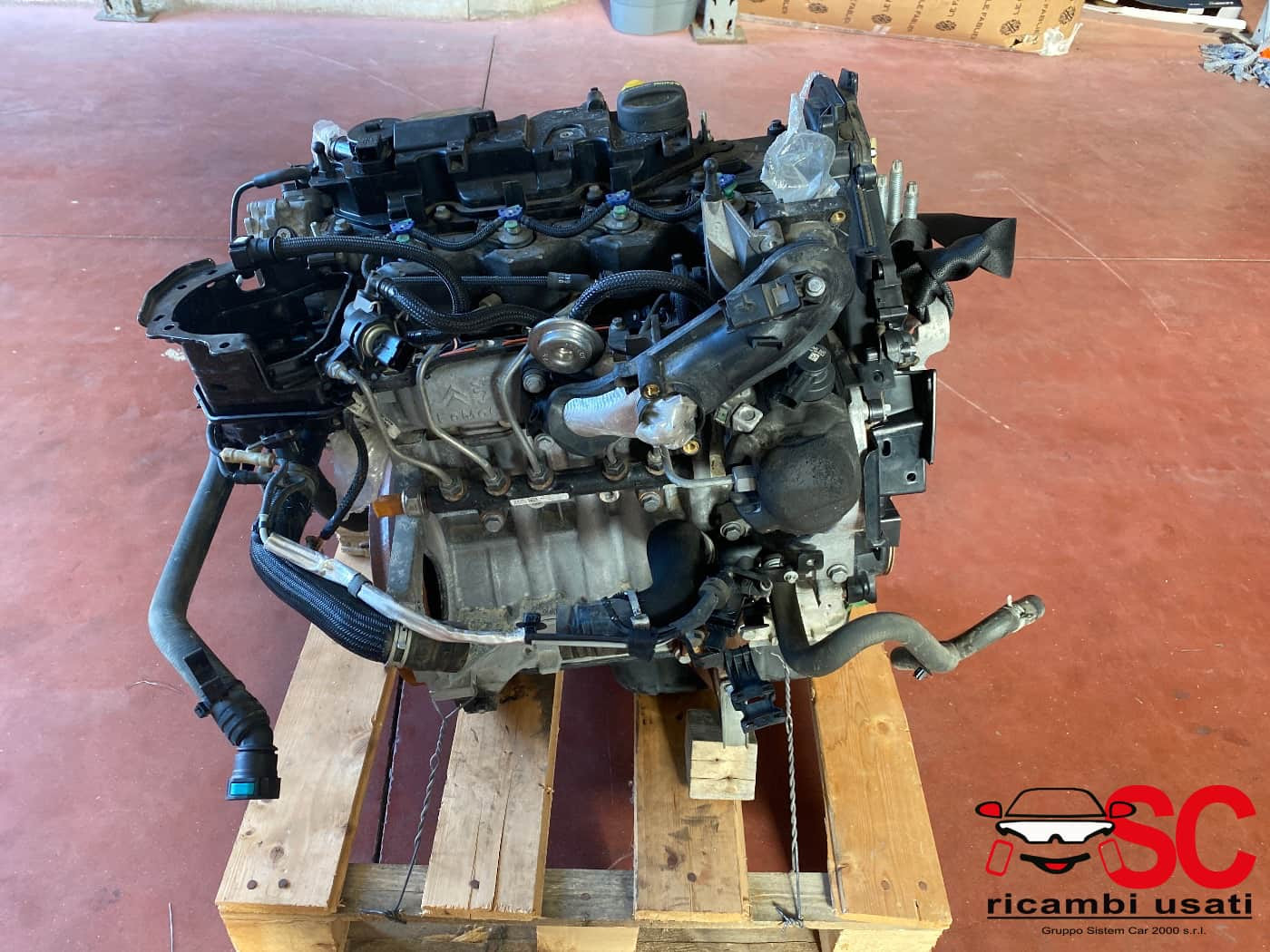 XUJB MOTORE SEMICOMPLETO FORD Fiesta 6° Serie diesel XUJB