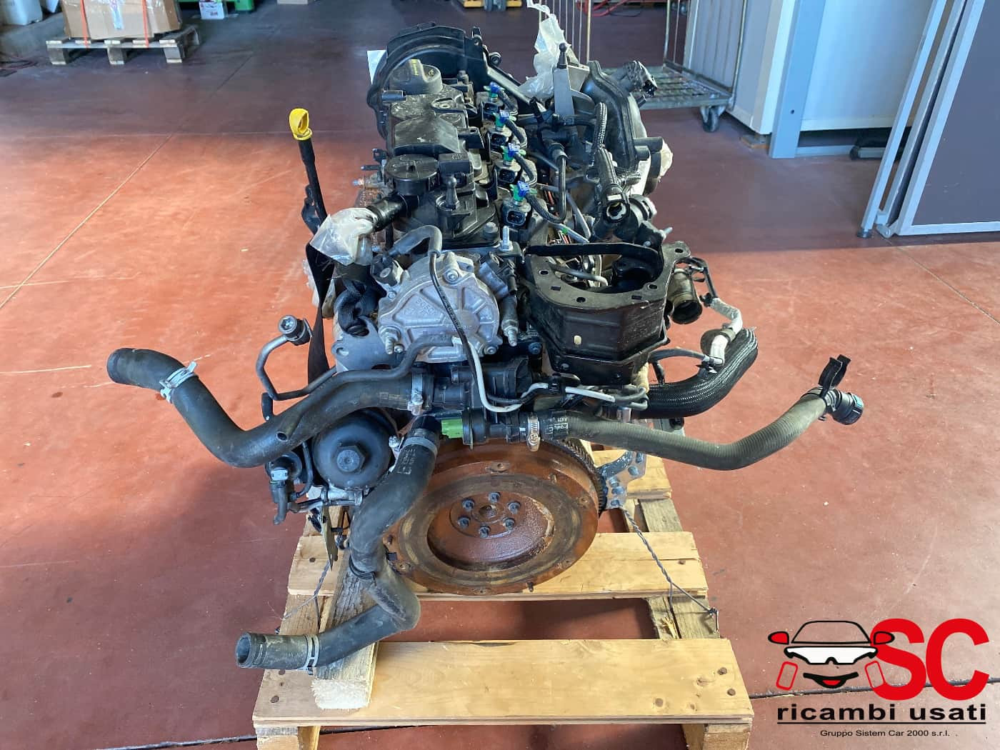 XUJB MOTORE SEMICOMPLETO FORD Fiesta 6° Serie diesel XUJB