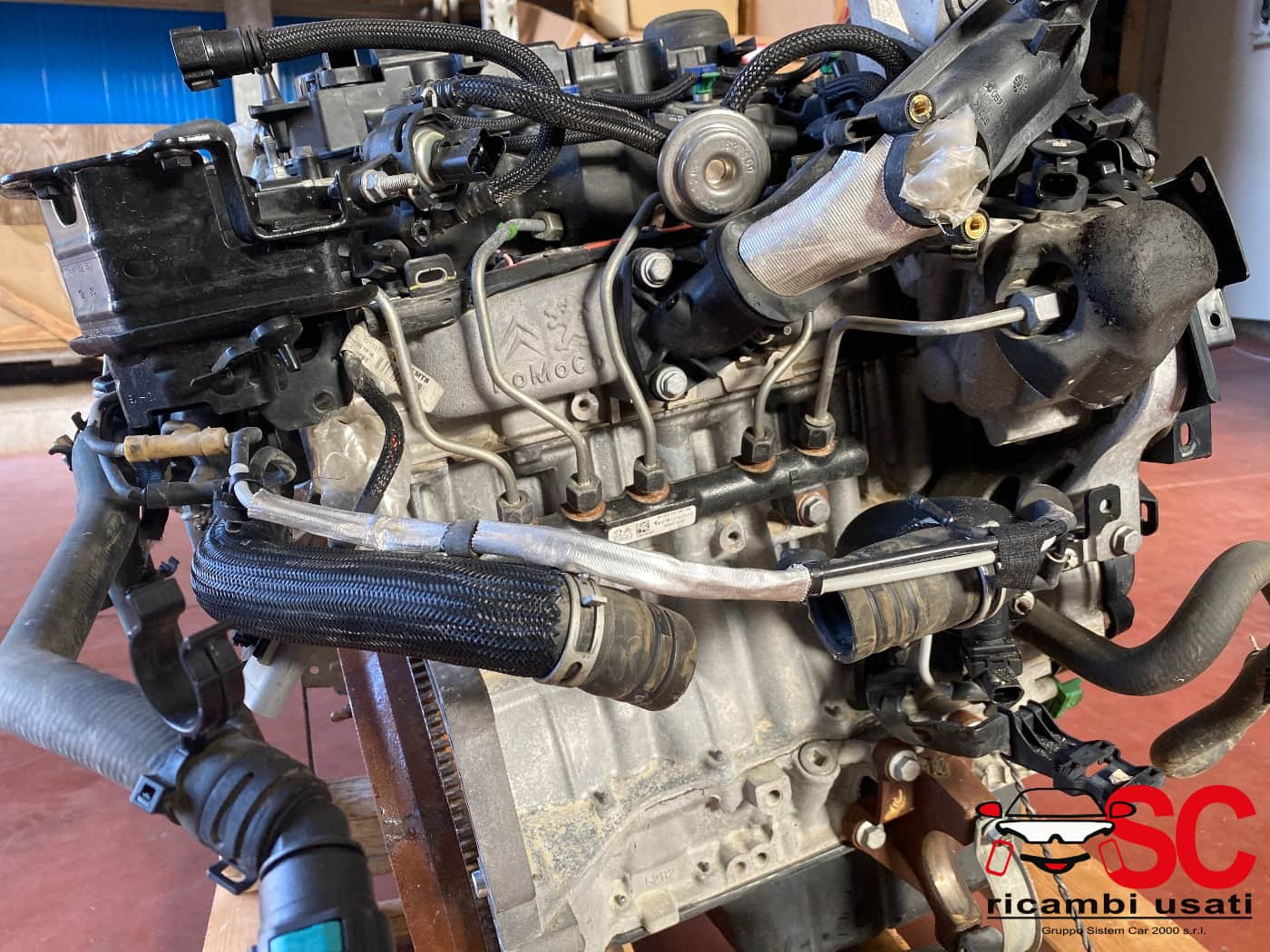 XUJB MOTORE SEMICOMPLETO FORD Fiesta 6° Serie diesel XUJB