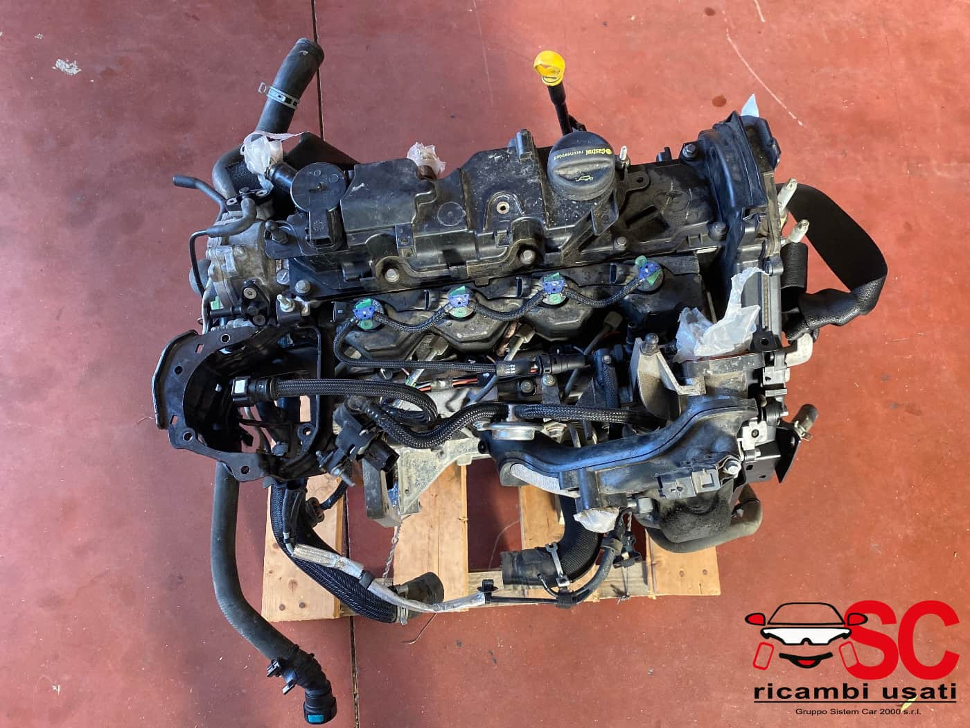 XUJB MOTORE SEMICOMPLETO FORD Fiesta 6° Serie diesel XUJB