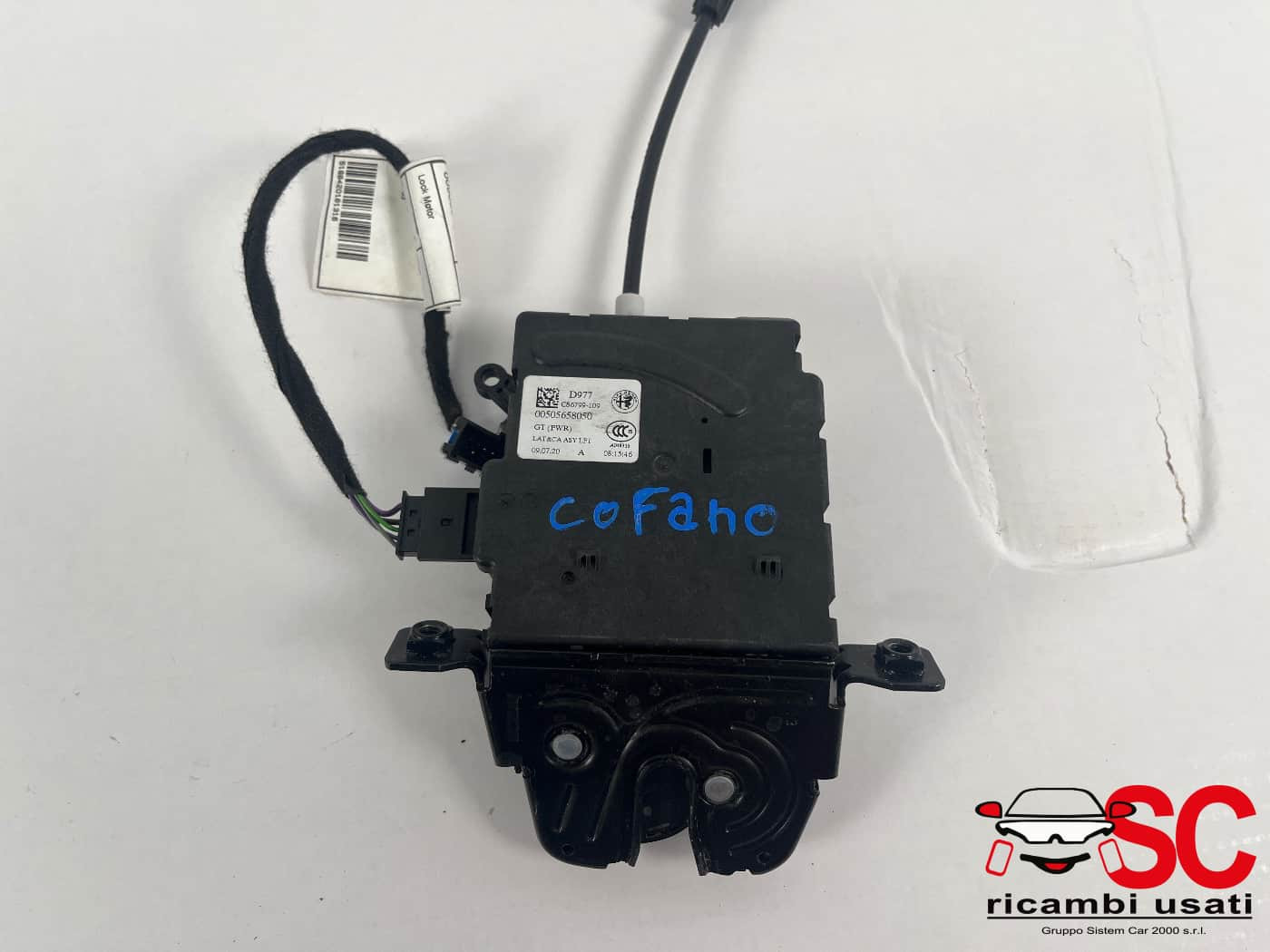 SERRATURA PORTELLONE POSTERIORE ALFA ROMEO Stelvio Serie (949_) 50579300 (16>)