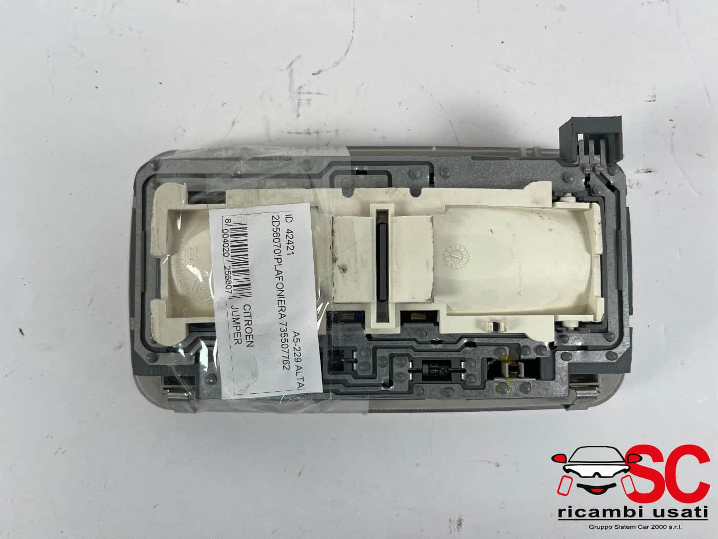 PLAFONIERA CITROEN Jumper Serie 735507762 (14>)