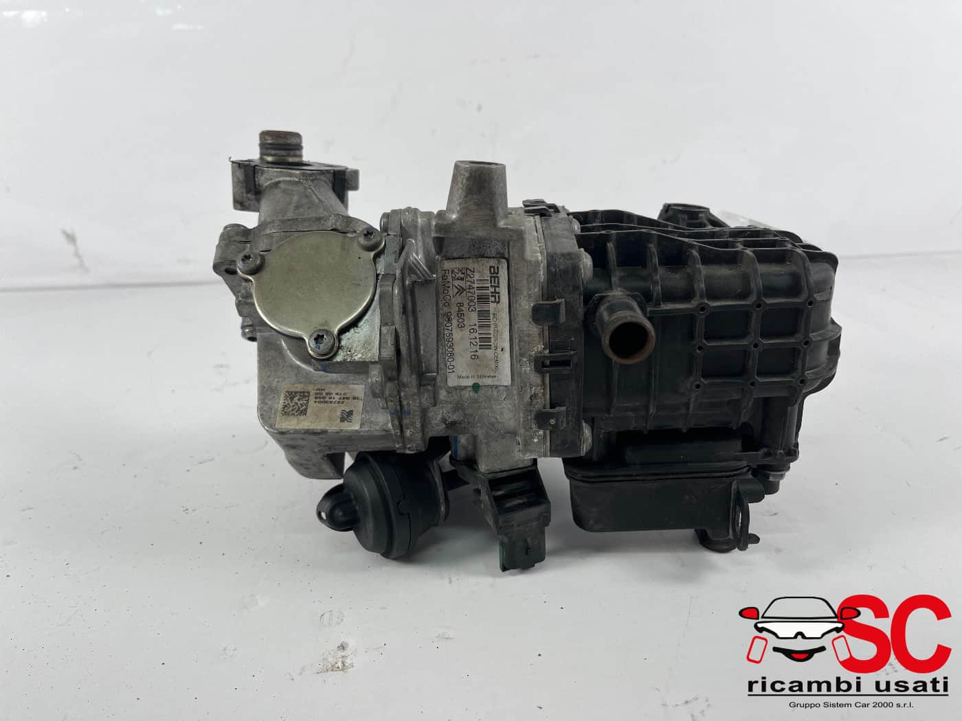 9807593080 9807593080 GRUPPO VALVOLA EGR CITROEN Jumper Serie diesel