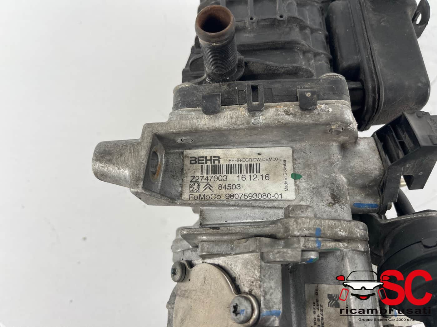 9807593080 9807593080 GRUPPO VALVOLA EGR CITROEN Jumper Serie diesel