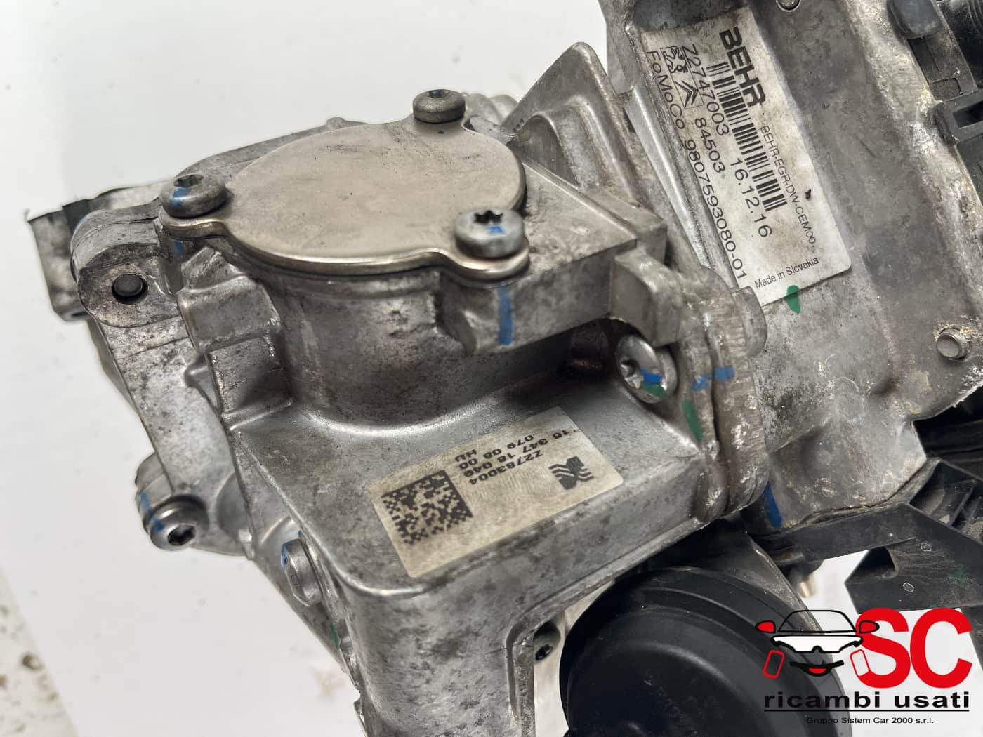 9807593080 9807593080 GRUPPO VALVOLA EGR CITROEN Jumper Serie diesel