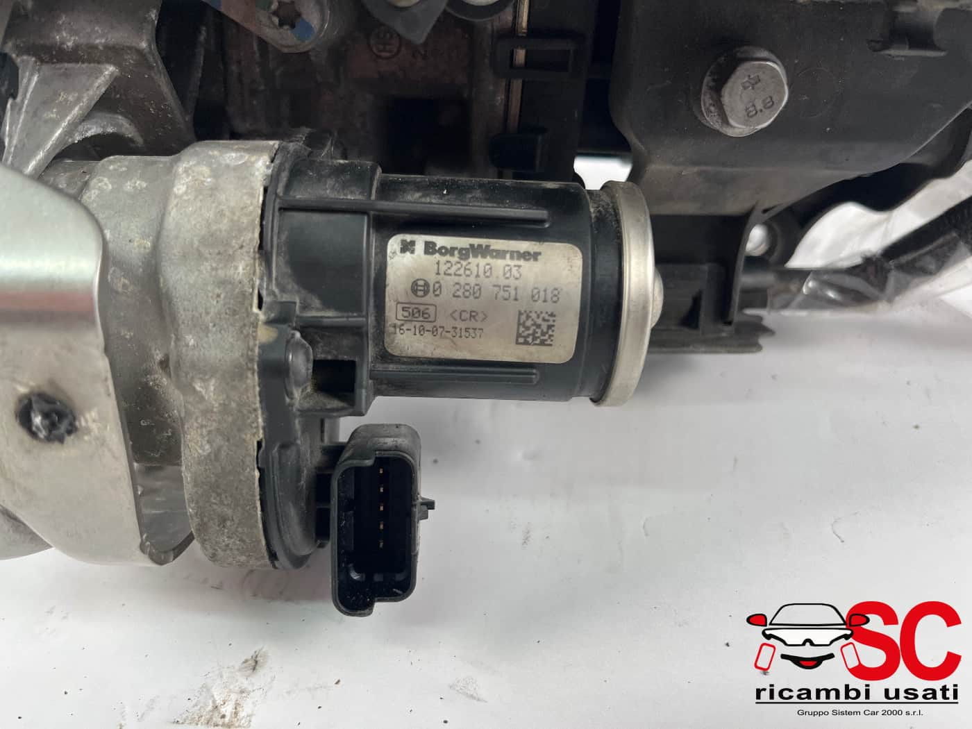 9807593080 9807593080 GRUPPO VALVOLA EGR CITROEN Jumper Serie diesel