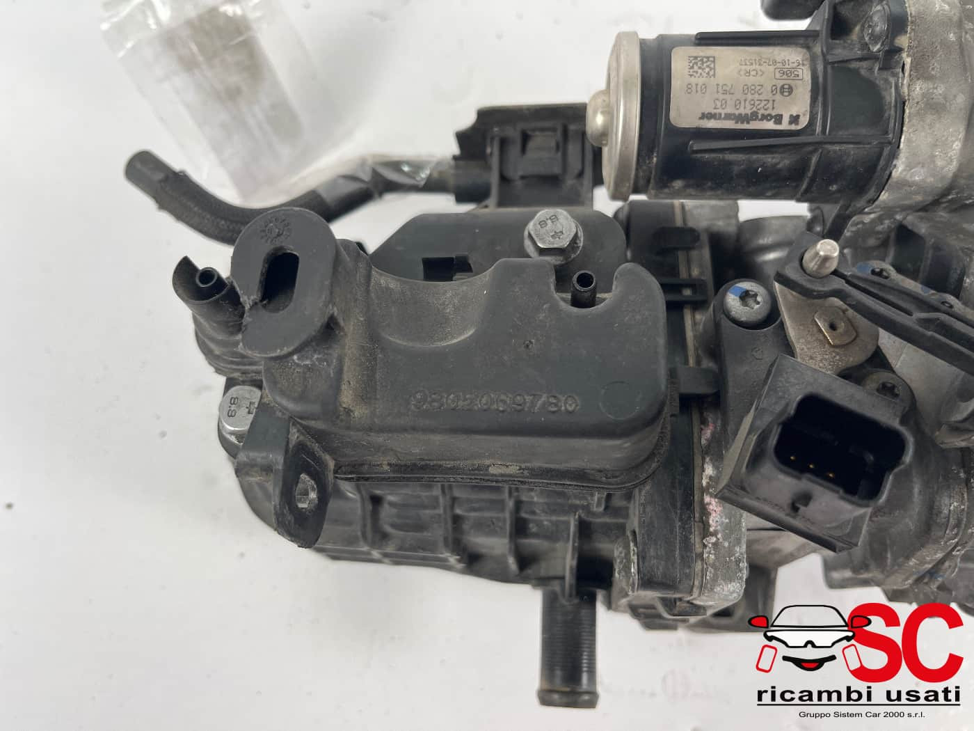 9807593080 9807593080 GRUPPO VALVOLA EGR CITROEN Jumper Serie diesel