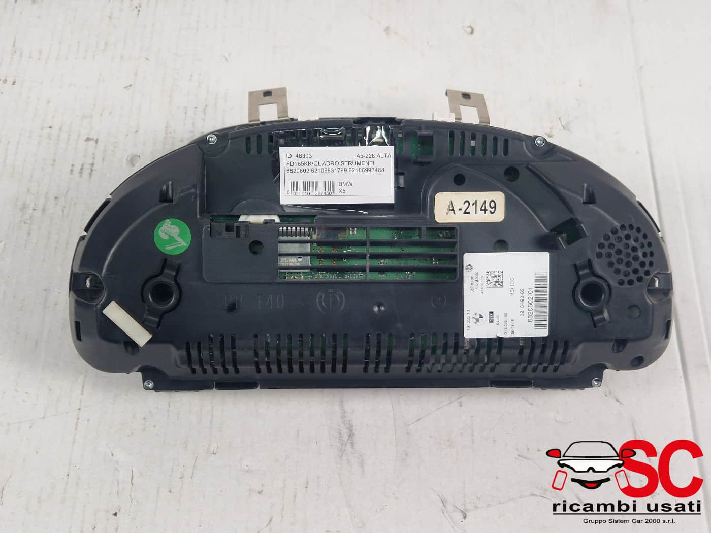 QUADRO STRUMENTI BMW X5 (F15) 62106820602 (13>18)