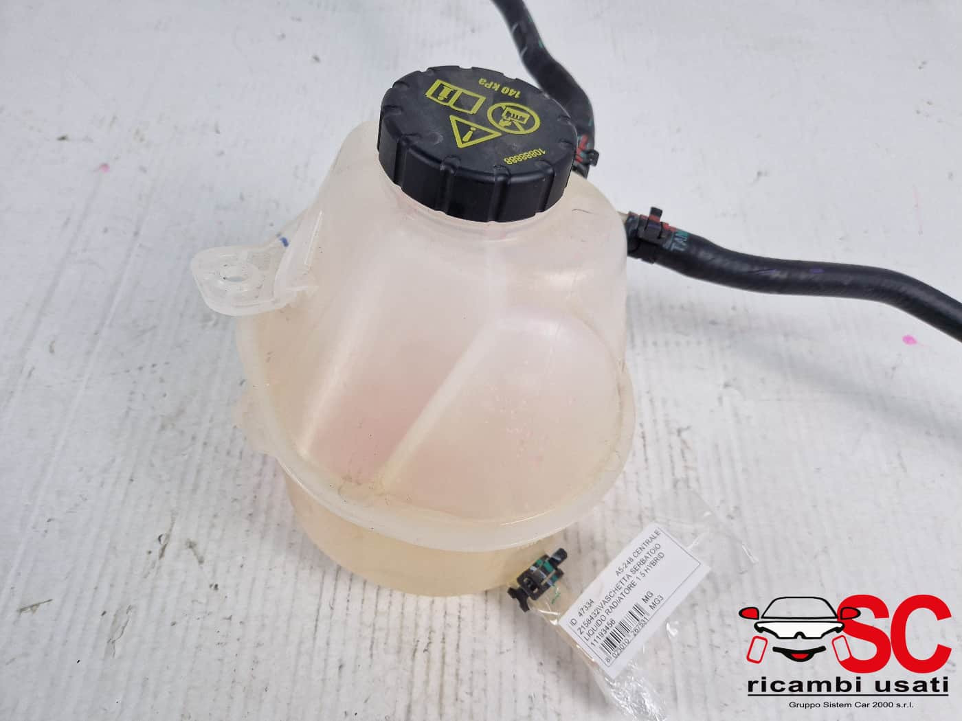 11193456 11193456 VASCHETTA LIQUIDO RADIATORE MG MG3 Serie hybrid