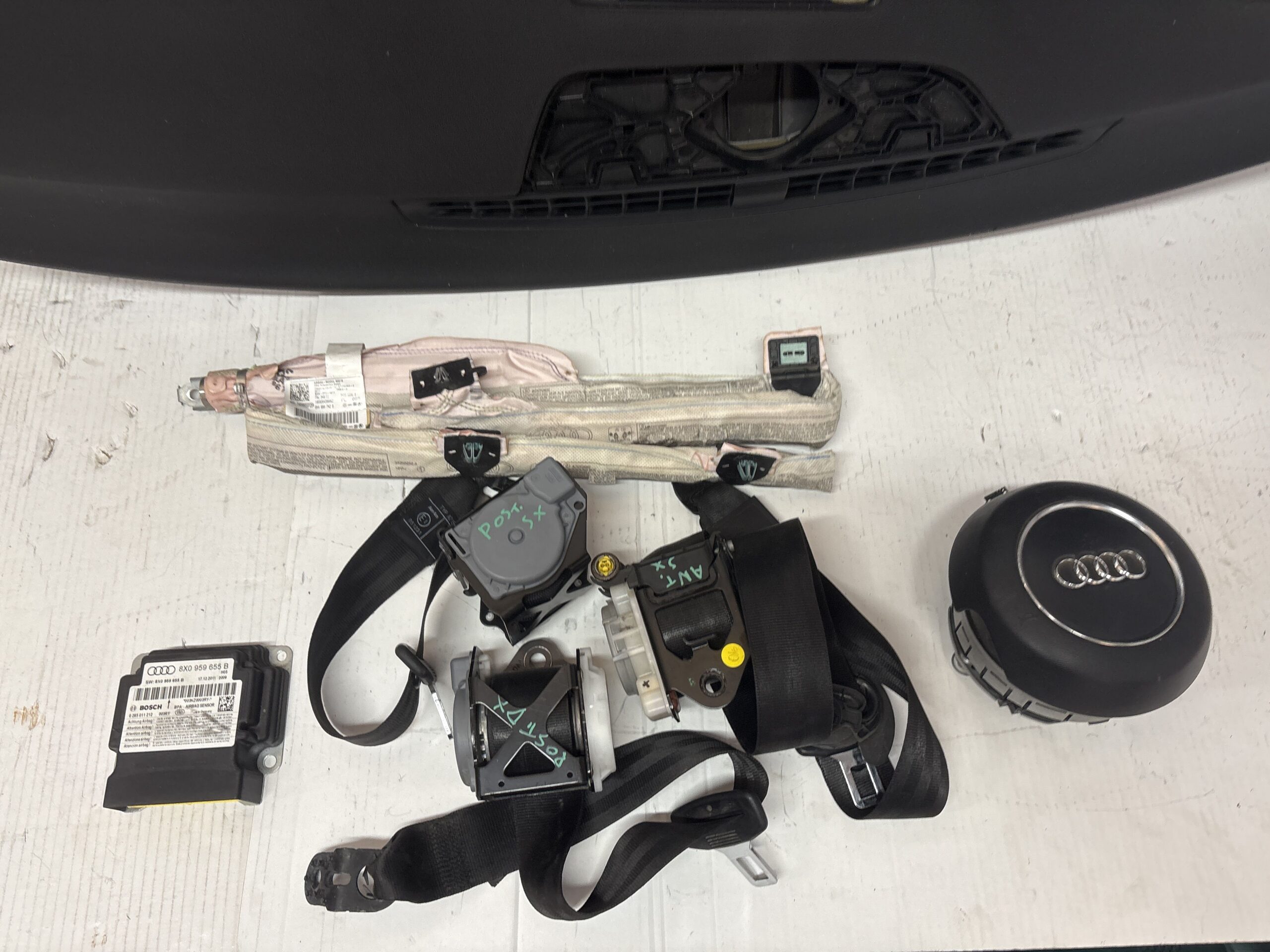 KIT AIRBAG COMPLETO AUDI A1 Sportback (8XA) 8X0880201C6PS CAY (11>14)