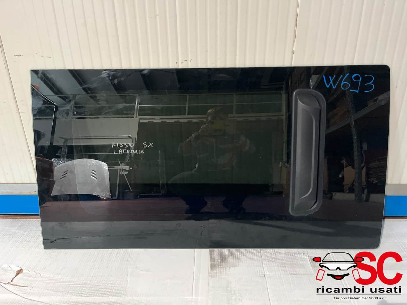 VETRO FISSO LATERALE SINISTRA CABINA CITROEN Jumper Serie 8569 KR (14>)