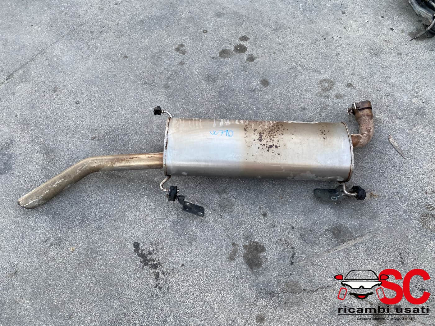 1614075080 TERMINALE SCARICO CITROEN Jumper Serie Diesel
