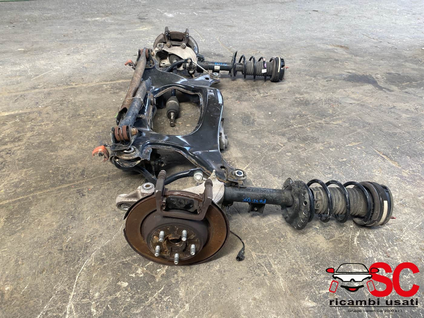 ASSALE POSTERIORE LAND ROVER Range Rover Evoque 1° Serie LR096550 Diesel (11>)