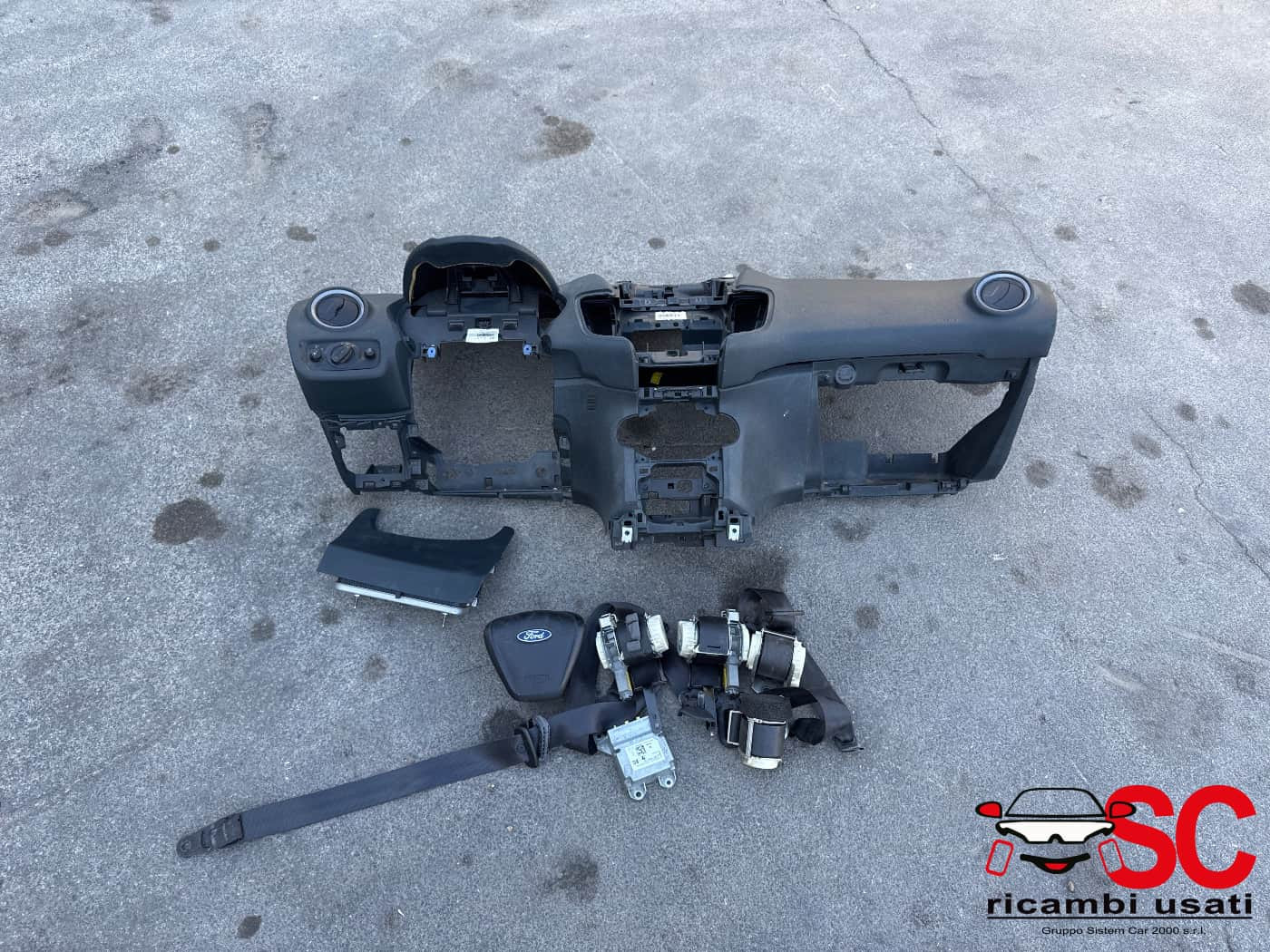 KIT AIRBAG SEMICOMPLETO FORD Fiesta 6° Serie diesel