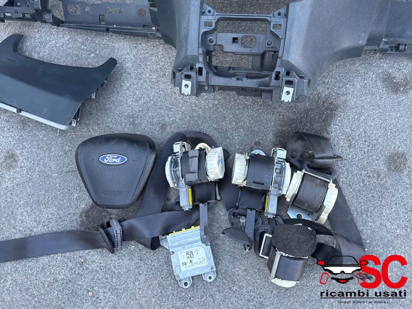 KIT AIRBAG SEMICOMPLETO FORD Fiesta 6° Serie diesel
