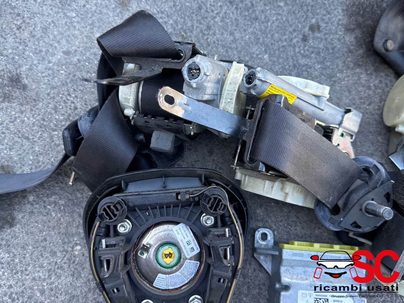 KIT AIRBAG SEMICOMPLETO FORD Fiesta 6° Serie diesel