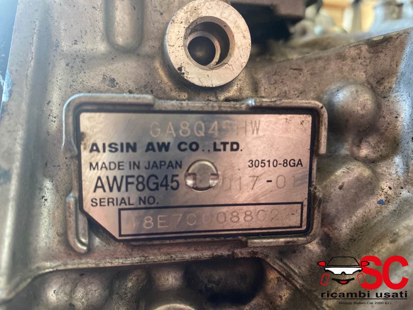 CAMBIO AUTOMATICO BMW X2 F39 AWF8G45 B47C20B Diesel 2.0 (18>)