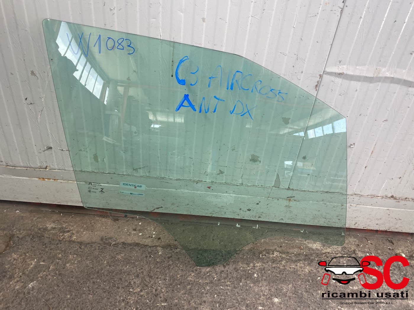 VETRO SCENDENTE ANTERIORE DESTRO CITROEN C3 AirCross 9825141180 (17>)