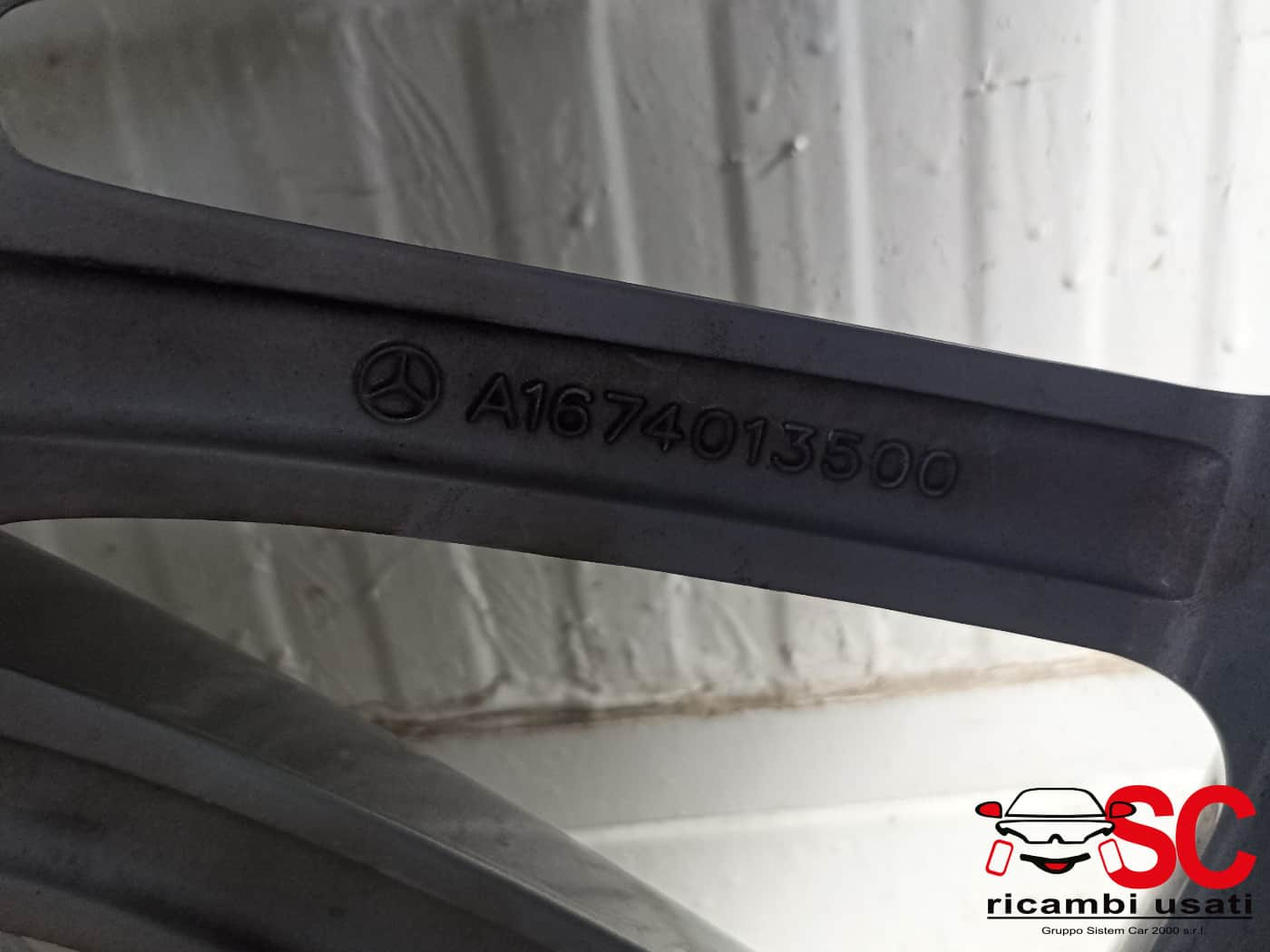 CERCHIO IN LEGA MERCEDES GLE W167 A1674013500 (18>)