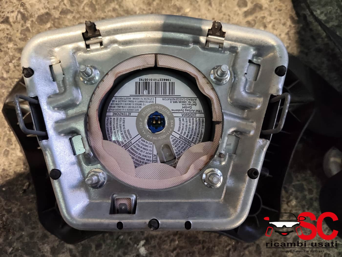 KIT AIRBAG SEMICOMPLETO FIAT Scudo 3° Serie diesel