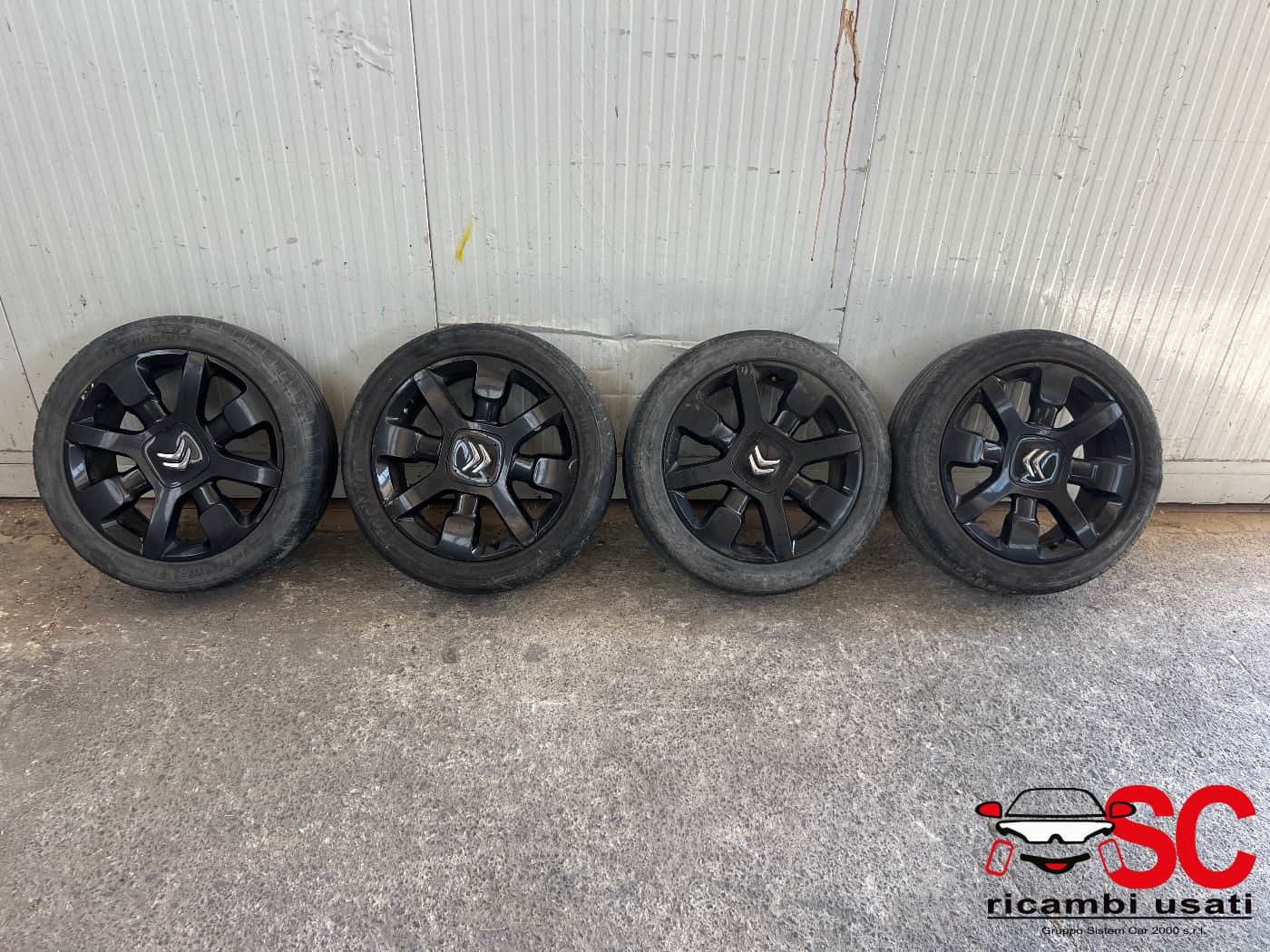 4 CERCHI IN LEGA CITROEN C4 Cactus Serie 9800494077 (18>24)