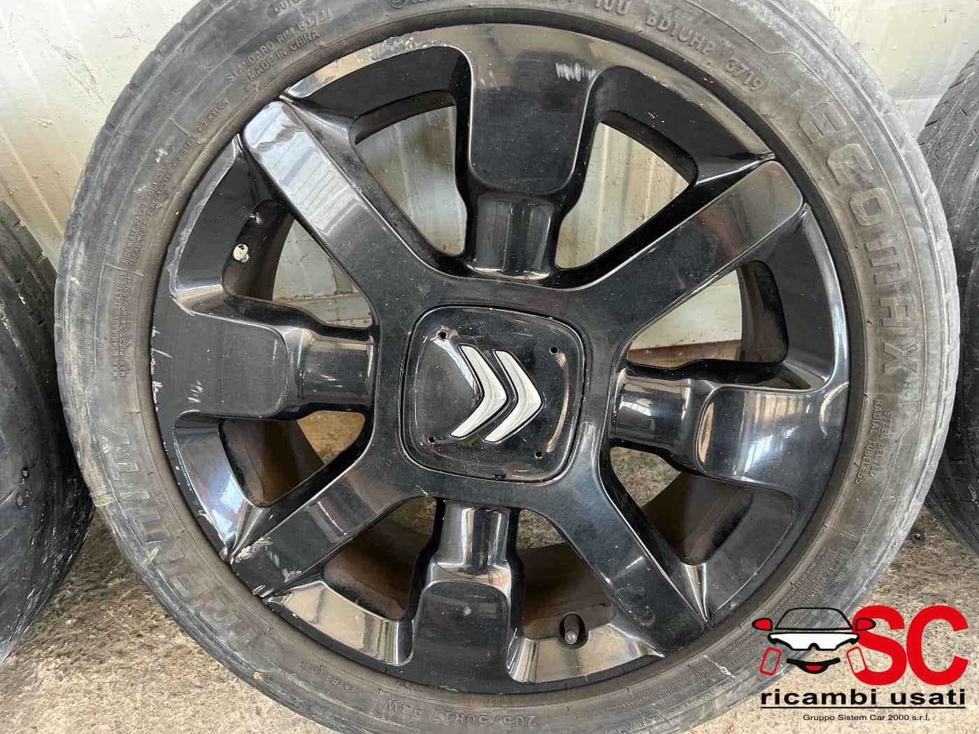 4 CERCHI IN LEGA CITROEN C4 Cactus Serie 9800494077 (18>24)