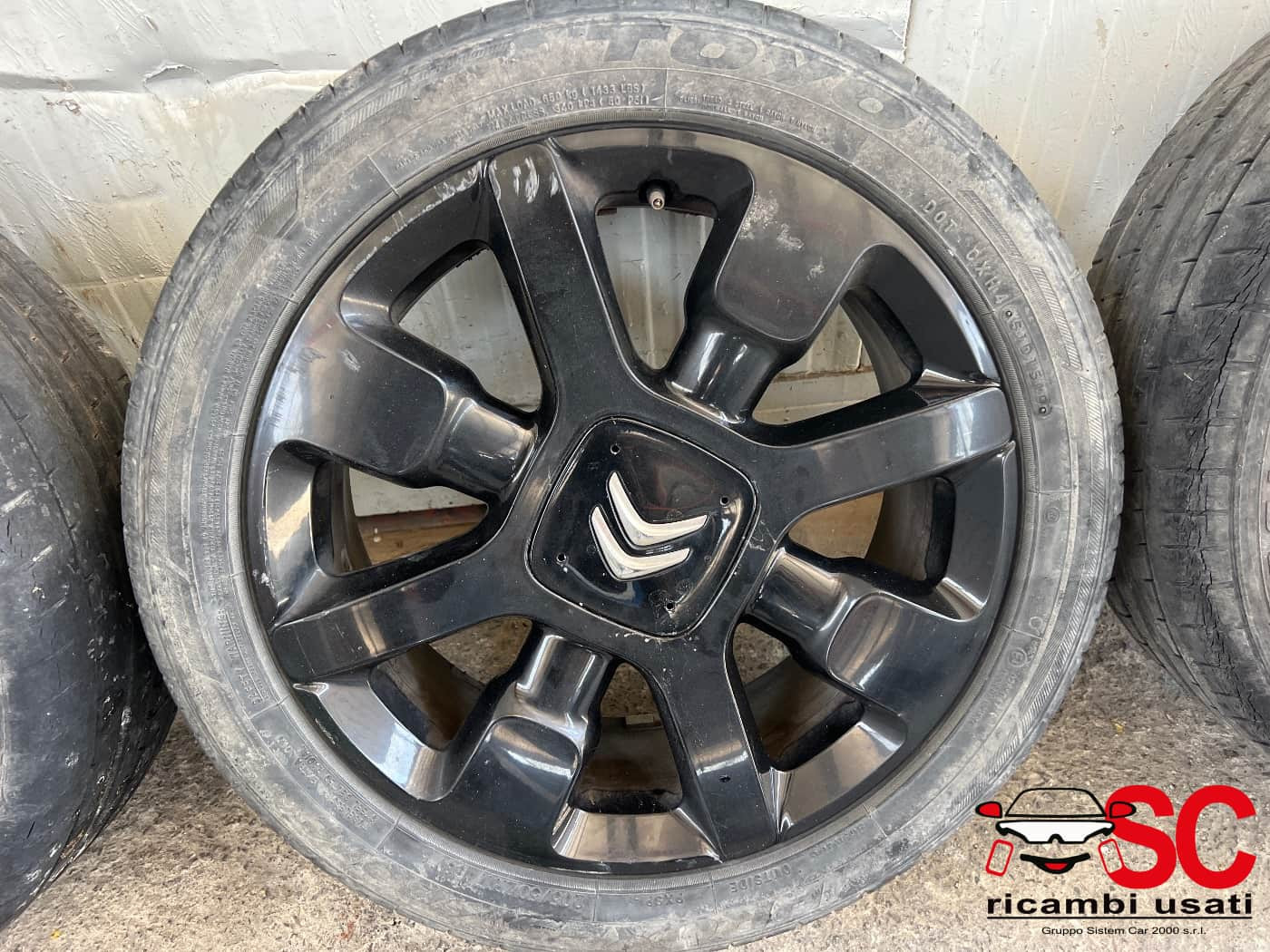 4 CERCHI IN LEGA CITROEN C4 Cactus Serie 9800494077 (18>24)