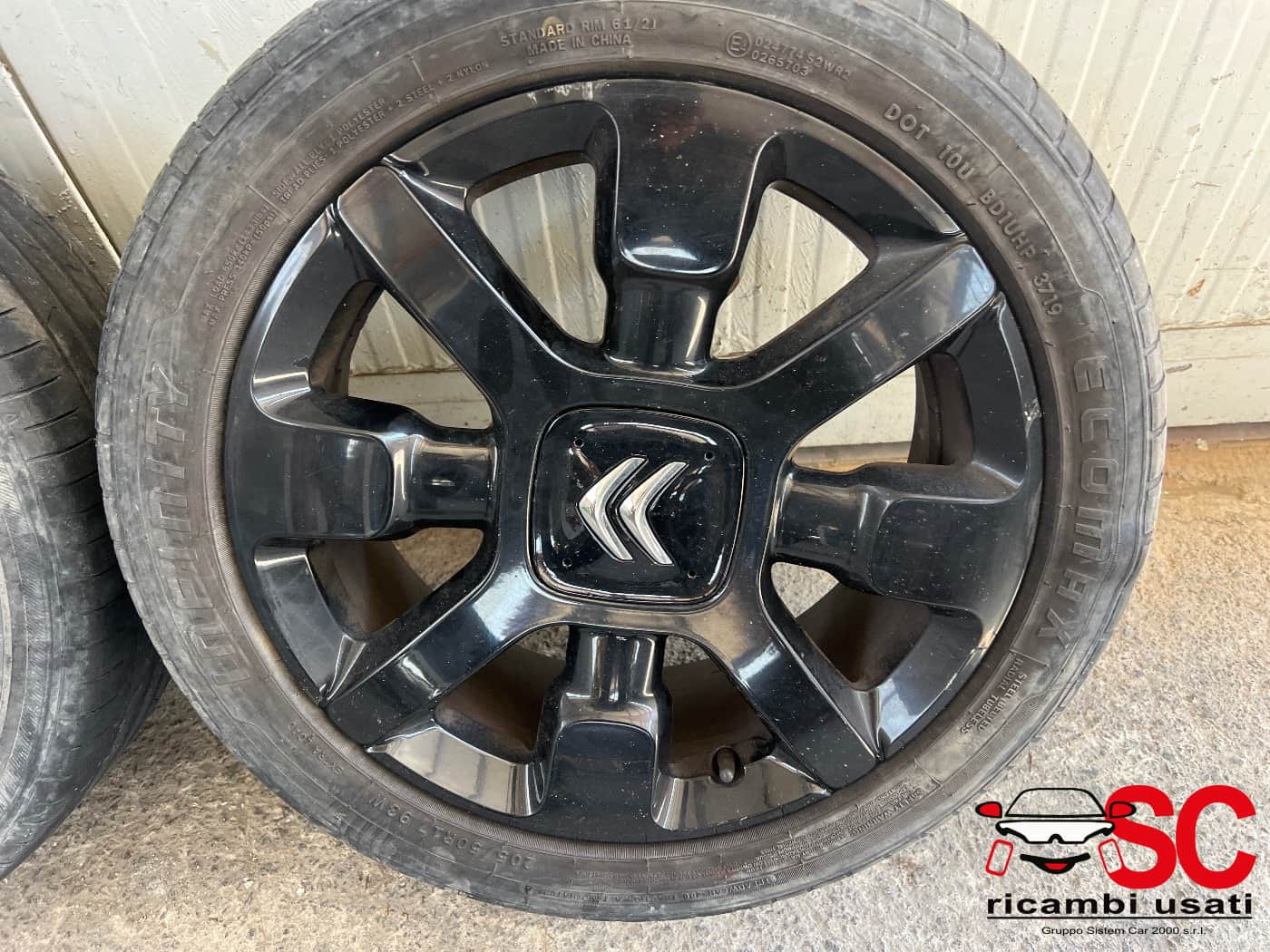 4 CERCHI IN LEGA CITROEN C4 Cactus Serie 9800494077 (18>24)