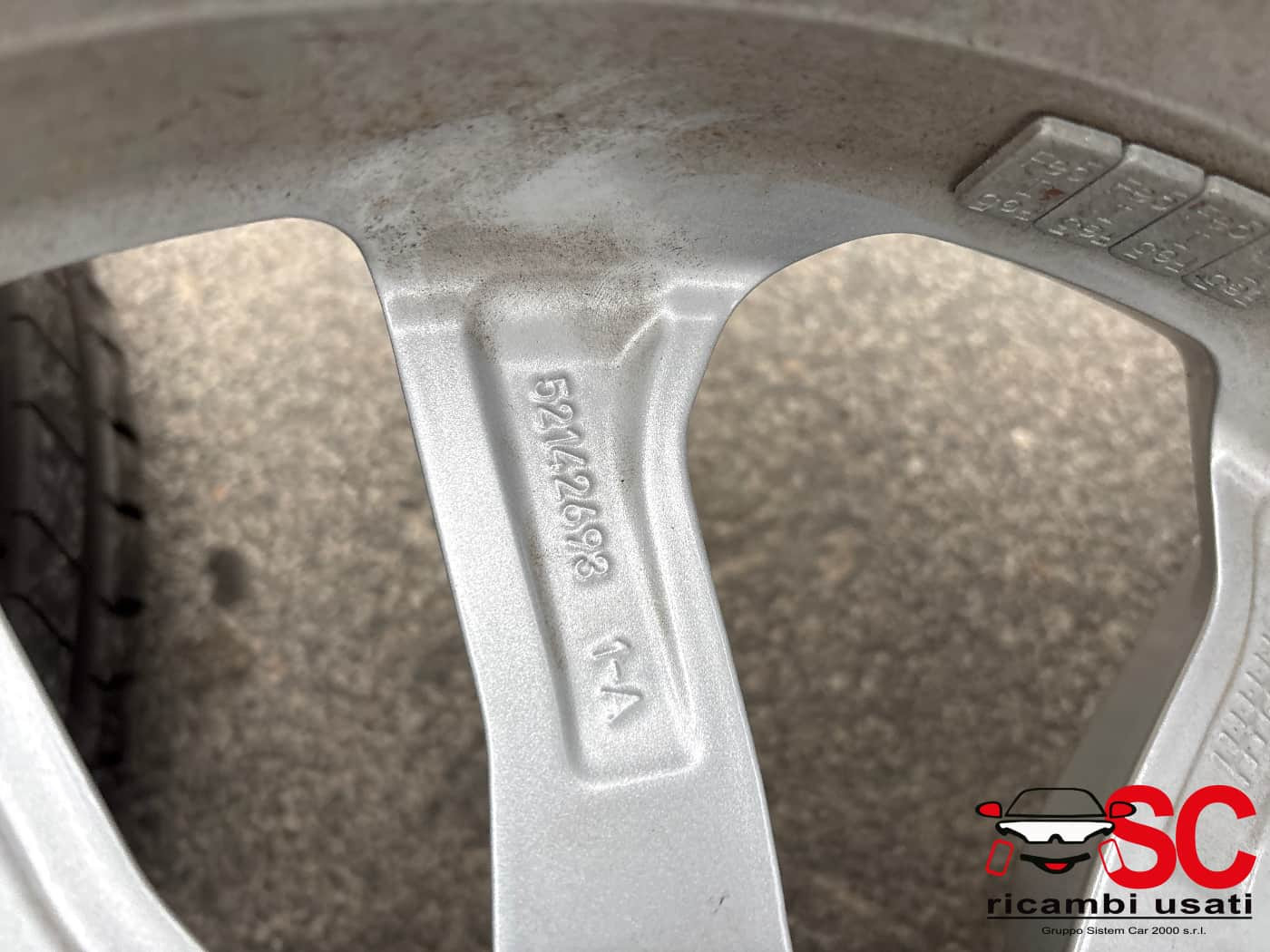 4 CERCHI IN LEGA JEEP Compass Serie 52142693 (16>)