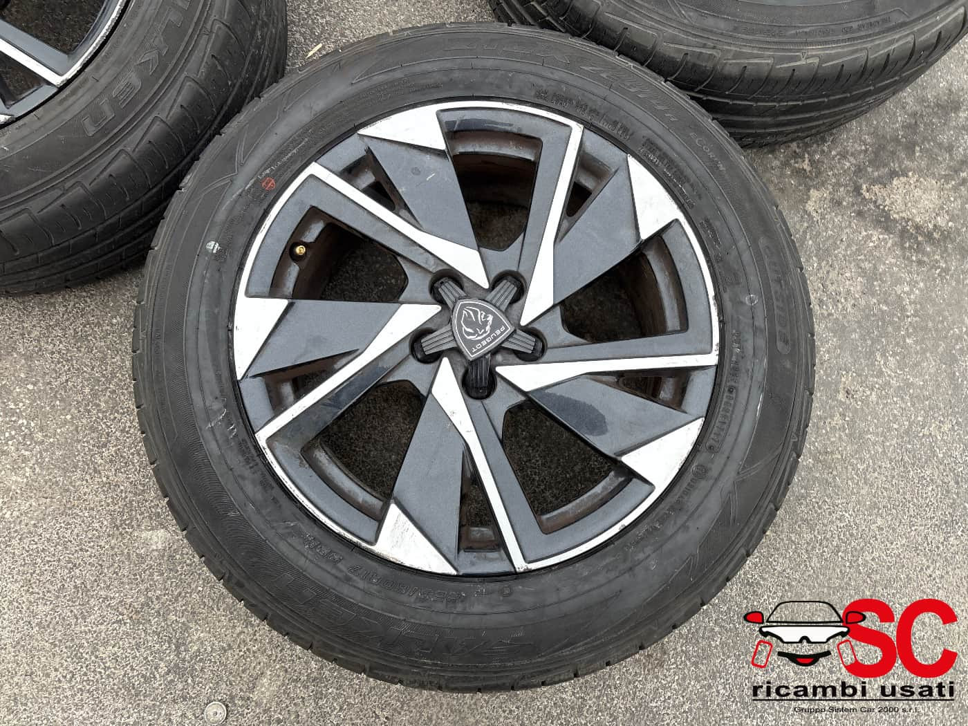 4 CERCHI IN LEGA PEUGEOT 308 Serie 9835057580 (21>)