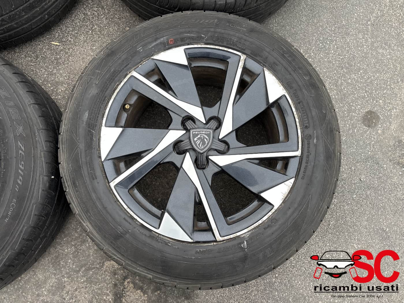 4 CERCHI IN LEGA PEUGEOT 308 Serie 9835057580 (21>)