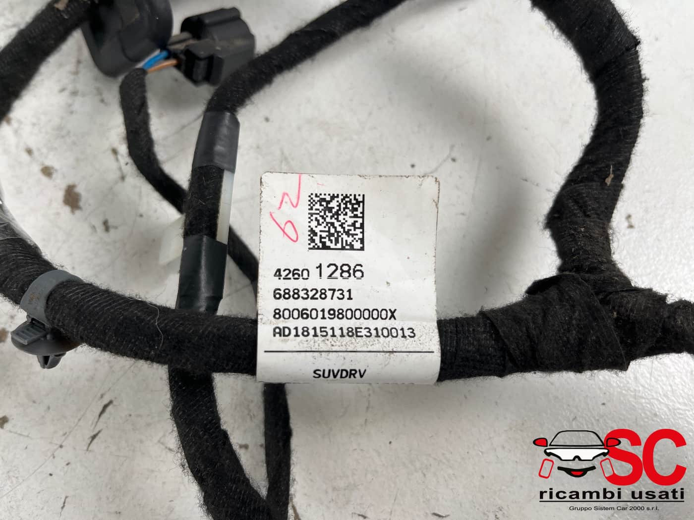 CABLAGGIO PORTA ANTERIORE SINISTRA OPEL Mokka X 42711025 (16>)