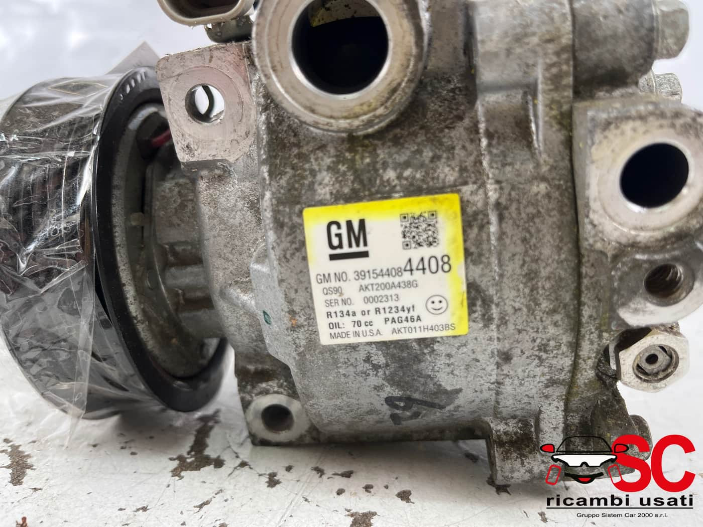 39154408 39154408 COMPRESSORE ARIA CONDIZIONATA OPEL Mokka X benzina